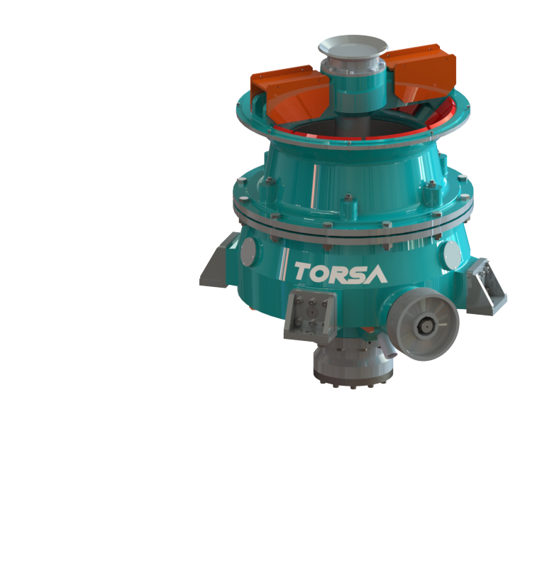 TORSA TEC 11 cone crusher render